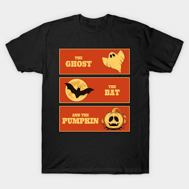 Funny Halloween Movie Parody T-Shirt by sqwear